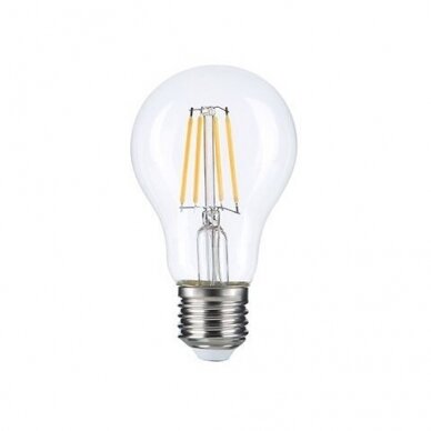 LED FILAMENT LEMPUTĖ A60 6W E27 220-240V GREELUX (3000K)