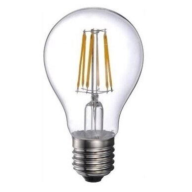 LED FILAMENT LEMPUTĖ E27 A60 filament bulb 8W WW