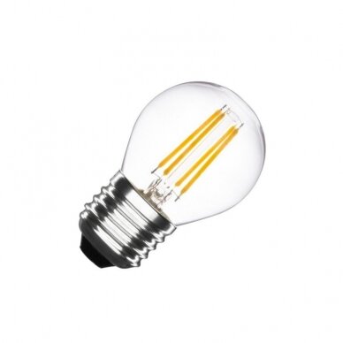 LED FILAMENT LEMPUTĖ G45 4W E27 220-240V GREELUX (3000K)